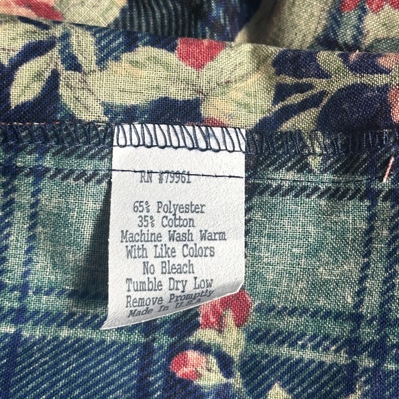 Orvis Floral Bomber Jacket - Green and Red - Picture 3 of 6